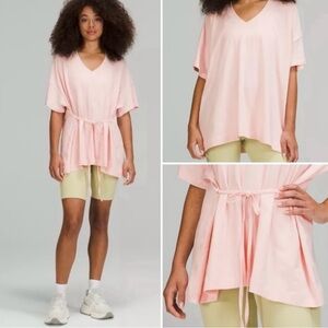 Lululemon V-Neck Side Tie Tshirt